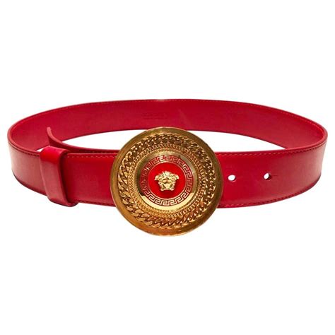 versace collection belt gold|red versace belt gold buckle.